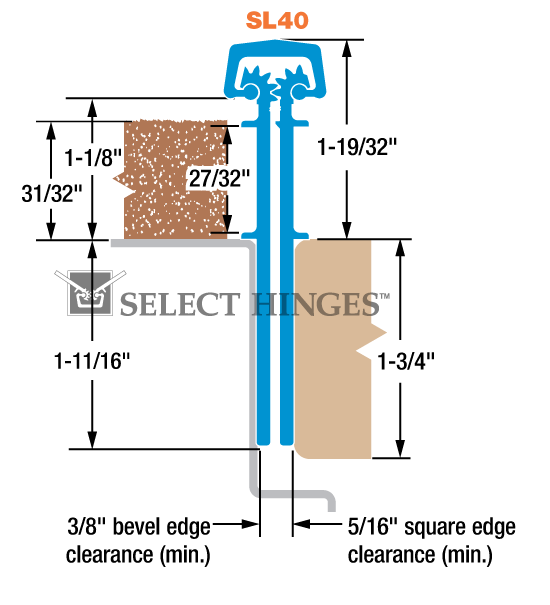SL40 HD600 imperial diagram