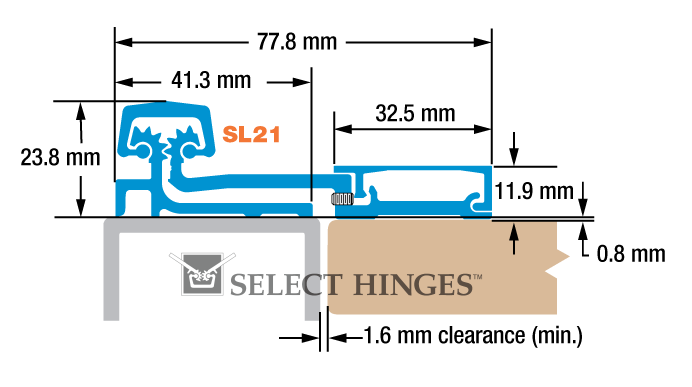 SL21 HD300/HD600 metric diagram