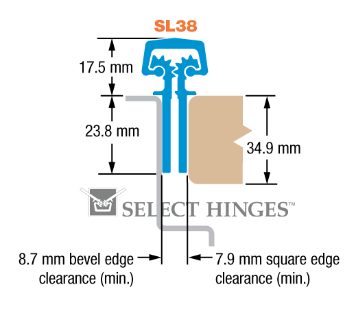 SL38 HD300 metric diagram