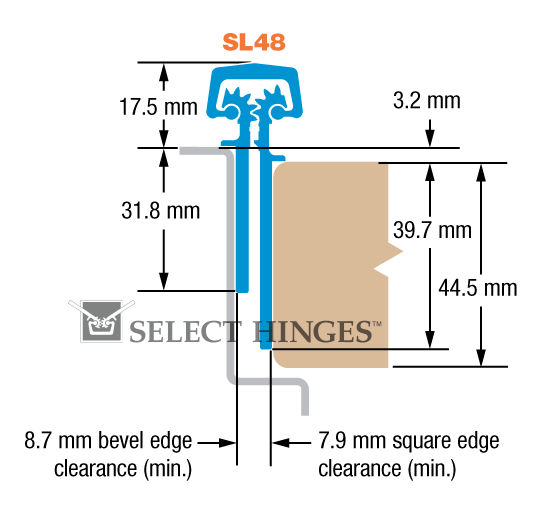 SL48 HD600 metric diagram