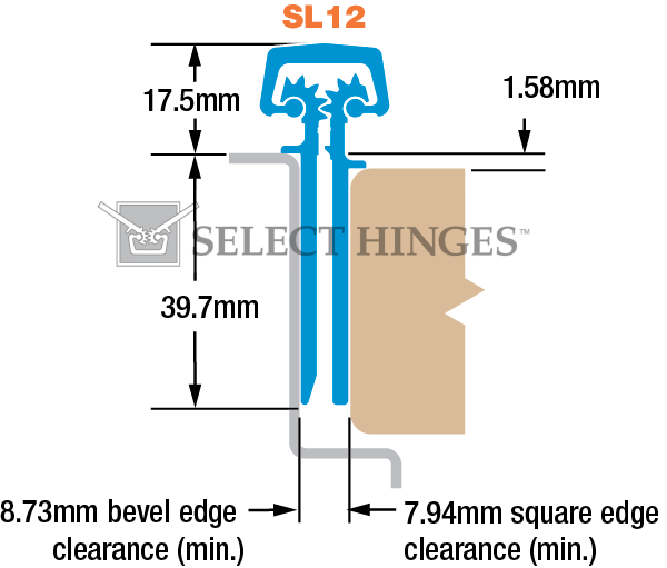 SL12 HD600 metric diagram