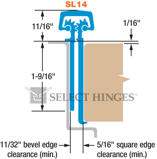 SL14 SD/HD imperial diagram