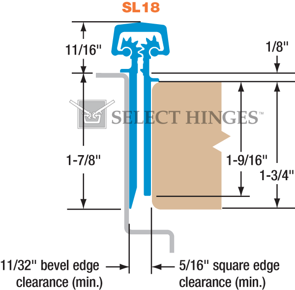 SL18 HD300/HD600/LL imperial diagram