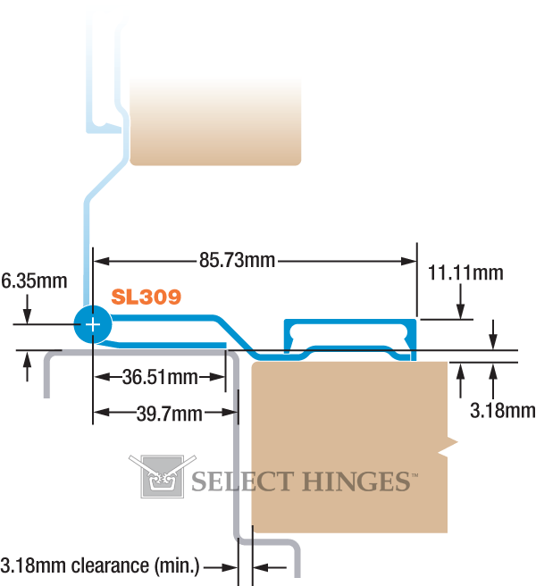 SL309 metric diagram