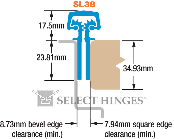 SL38 HD300 metric diagram