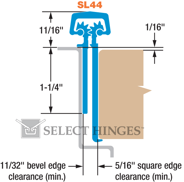 SL44 HD600 imperial diagram