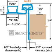 SL52 HD600 imperial diagram